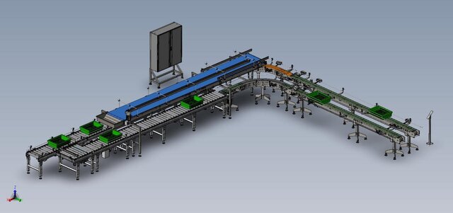 Conveyor system for transporting finished and packaged bread – image 2 of 2