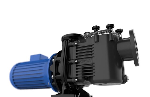 3D model of Cast iron pre-filter housing design