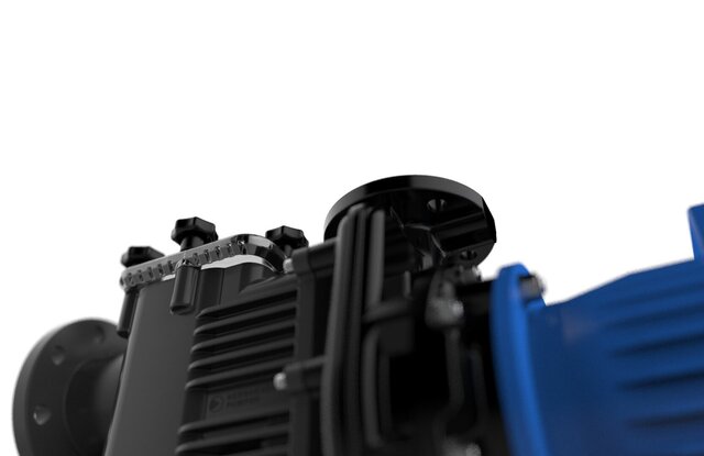 3D model of Cast iron pre-filter housing design