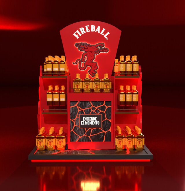 Fireball Retail In-Store Display (Island)