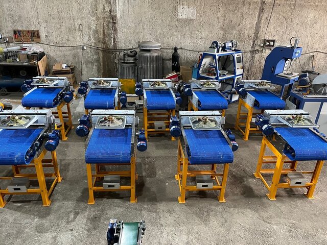 3D model of Industrial Cooling & Cutting Band System - MBICO Project (200 Units) | Zarif Tajhiz Shargh