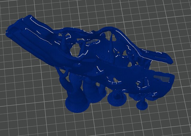 3D model of Custom 3D-Printed Orthosis from 3D Scan for a Child’s Hand (Left Hand)