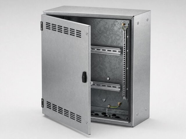 3D model of sheet_metal_enclosure-1-