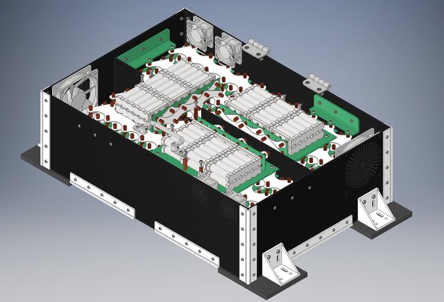 The battery housing