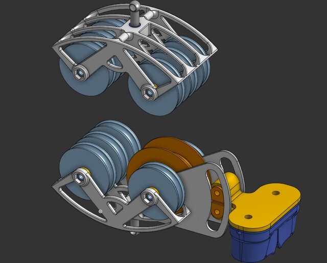 Catamaran mainsheet system