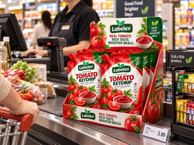 Labelex Premium Tomato Ketchup — Food Packaging & Brand Identity Design – image 2 of 17