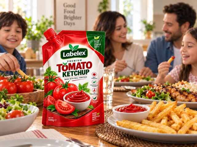 Labelex Premium Tomato Ketchup — Food Packaging & Brand Identity Design – image 3 of 17