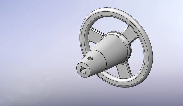 3D model of Custom Toy Steering Wheel | Reverse Engineering & 3D Printing