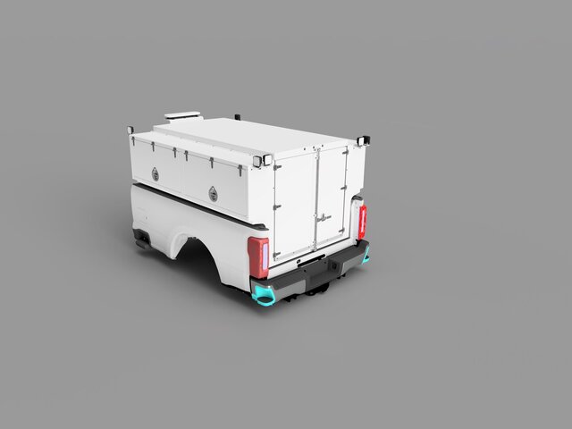Removable truck-mounted Storage System