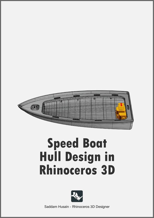 High Speed Boat Hull Design-Rhinoceros 3D