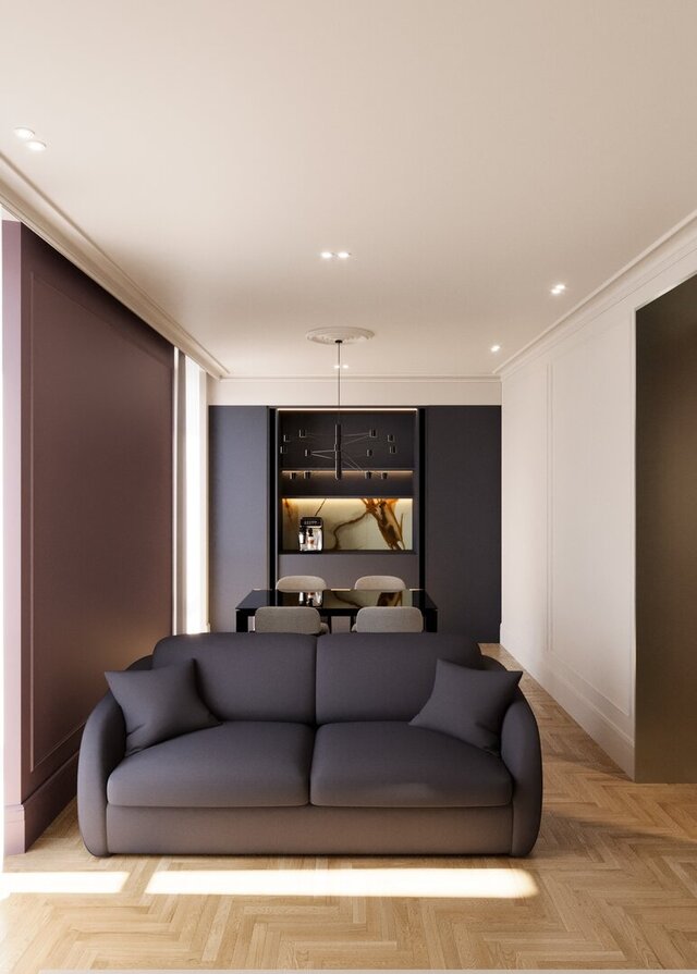 3D model of Small luxury B&B - Contemporary Elegance