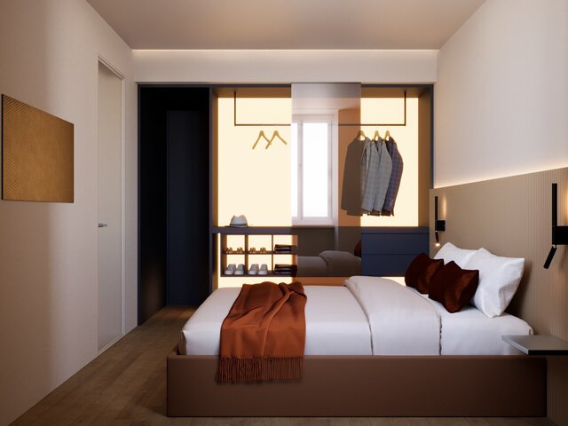 3D model of Small luxury B&B - Contemporary Elegance