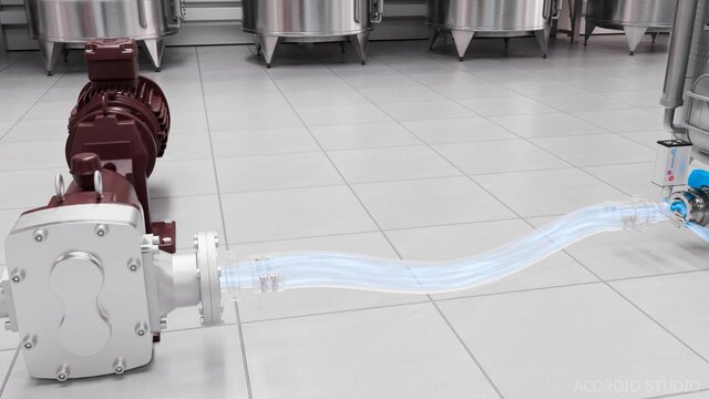 Winery Transfer and Nitrogen Inerting: How-It-Works Process Animation – image 7 of 12