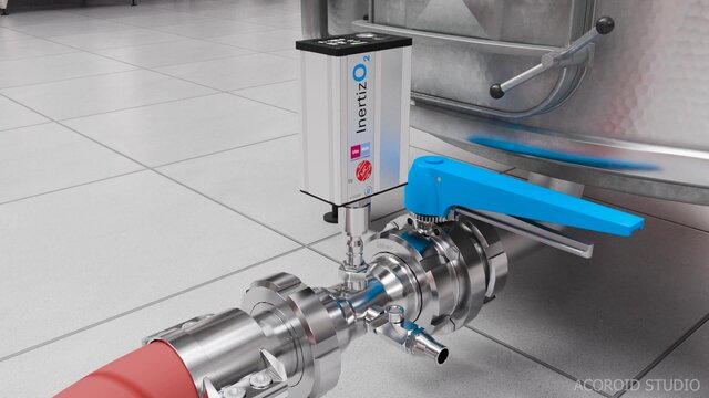 Winery Transfer and Nitrogen Inerting: How-It-Works Process Animation – image 9 of 12