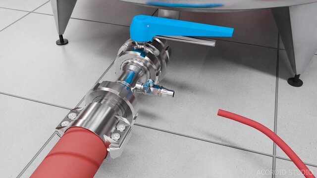 Winery Transfer and Nitrogen Inerting: How-It-Works Process Animation – image 12 of 12