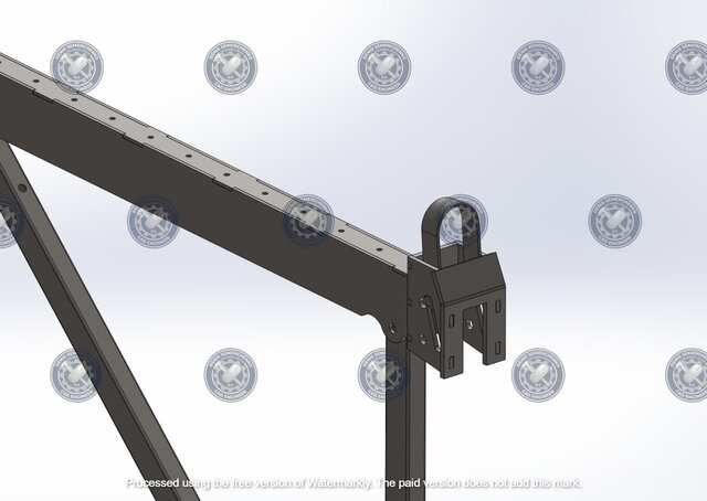 Folding Working Platform K / Heavy-Duty Scaffold Bracket – image 4 of 7