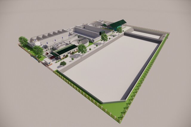 Water Treatment Plants. MEP - Architecture - Structure - Equipment, machinery