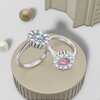 Classic Diamond Cluster CAD modeling design by stanislavs3