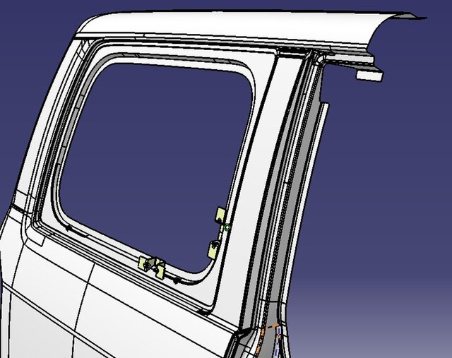 3D model of OEM Blind van project
