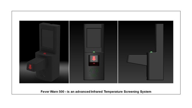 Fever Warn 500 is an advanced Infrared Temperature Screening System