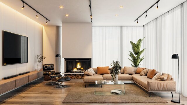 LIVING ROOM INTERIORS