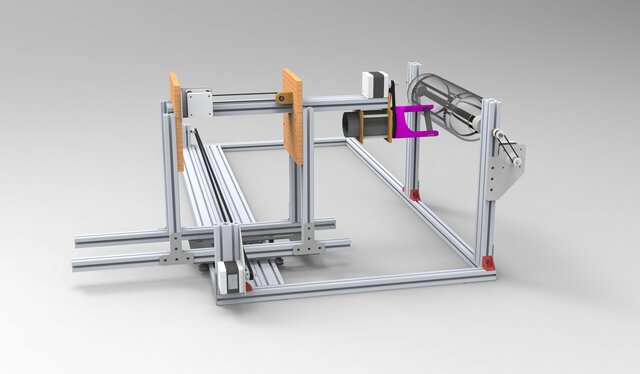 4-Axis Laboratory Filament Winder