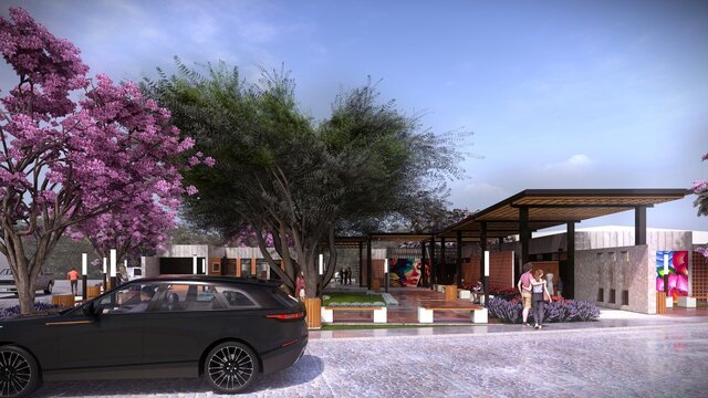 Residential Community Center – Conceptual Design & Rendering