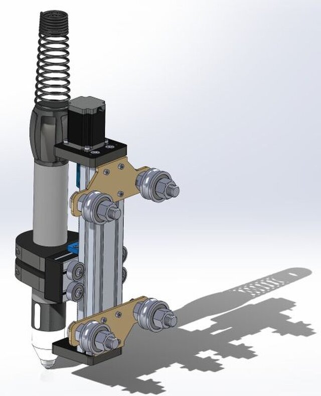 CAD Design: 3-Axis CNC Plasma Cutting Table
