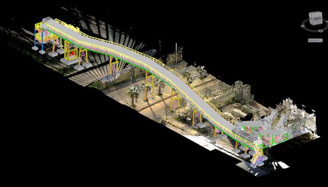 3D model of Industrial Conveyor Design – Scan-Based Engineering & 3D Modeling