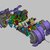 Ford C4 dual speed auto tranny 3D modelling