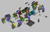 Ford C4 dual speed auto tranny 3D modelling design by gasgus