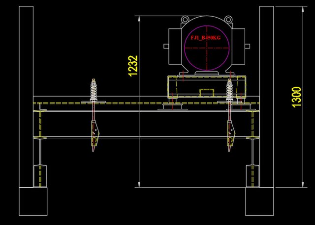 3D model of compact elevator with this door configuration