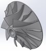 impeller of turbomachine (compressor, turbine)