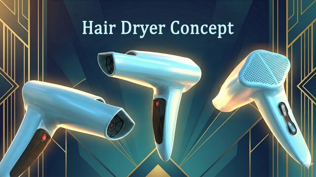 Hair Dryer Concept Design