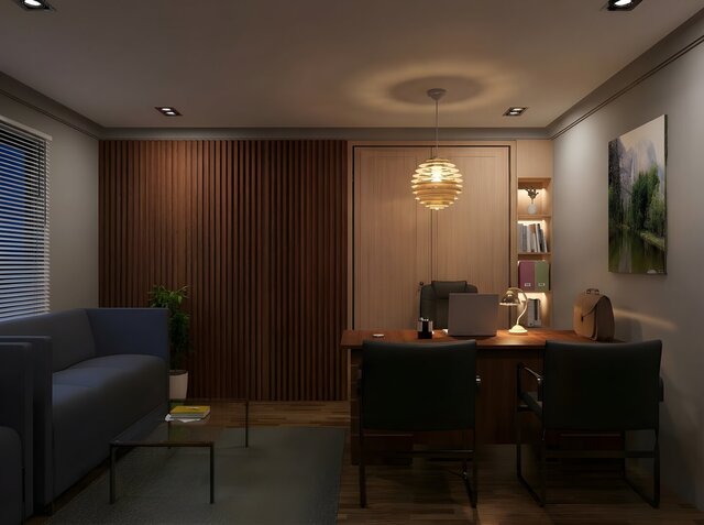 3D model of Office Interior Rendering