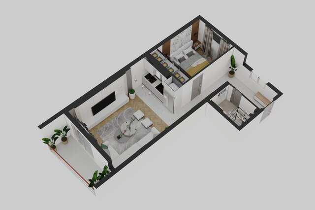3D model of Interior Design
