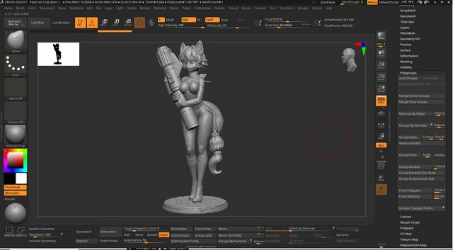 3D model of star-fox