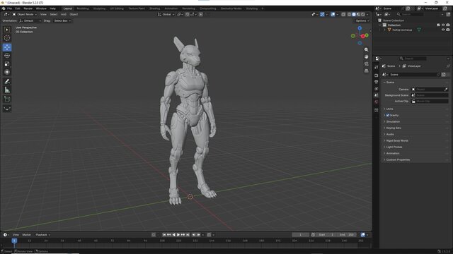 3D model of star-fox
