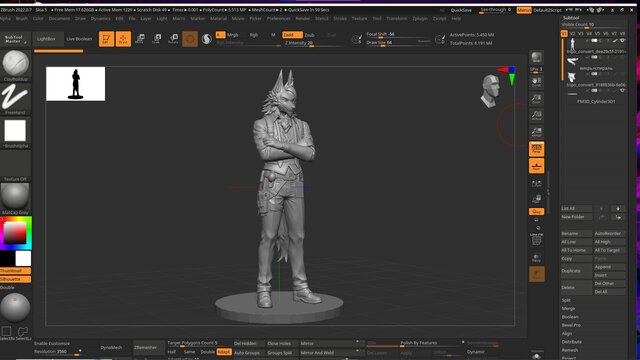 3D model of star-fox