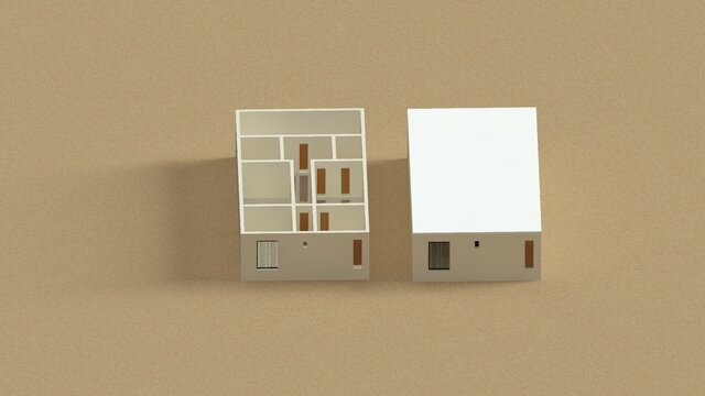 3d-6 Marla Home Design