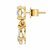 Premium Pear & Round Diamond Drop Earrings | Luxury Jewelry CAD Design | Rhino Matrix 3D