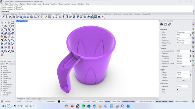 3D model of kob