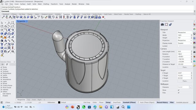 3D model of kob