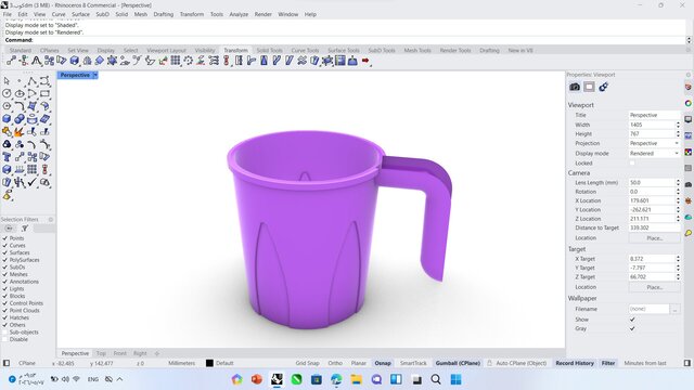 3D model of kob