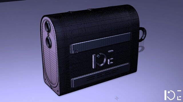 3D model of Portable Bluetooth Speaker