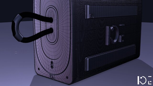 3D model of Portable Bluetooth Speaker