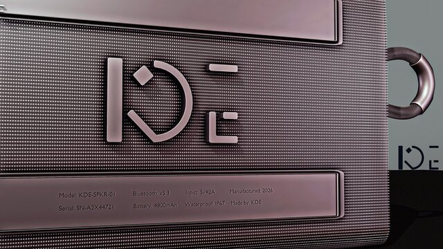 3D model of Portable Bluetooth Speaker