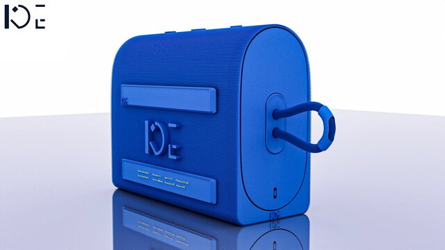 3D model of Portable Bluetooth Speaker