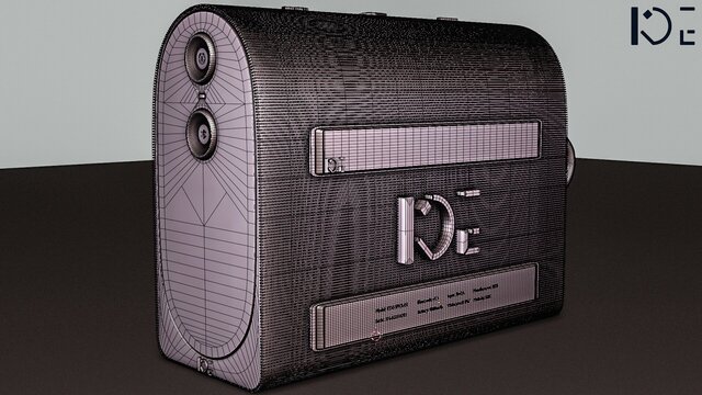 3D model of Portable Bluetooth Speaker