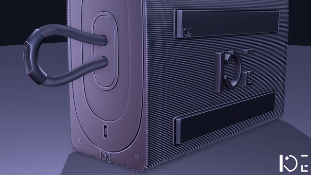 3D model of Portable Bluetooth Speaker